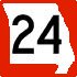 Missouri is the 24th State