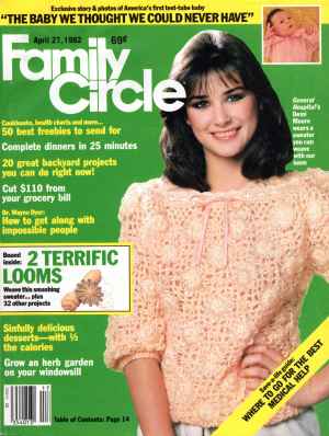 Family Circle, April 27, 1982
