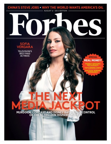 Sofia Vergara on the Forbes cover