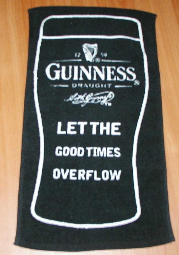 The Fabled Guinness Bar Towel