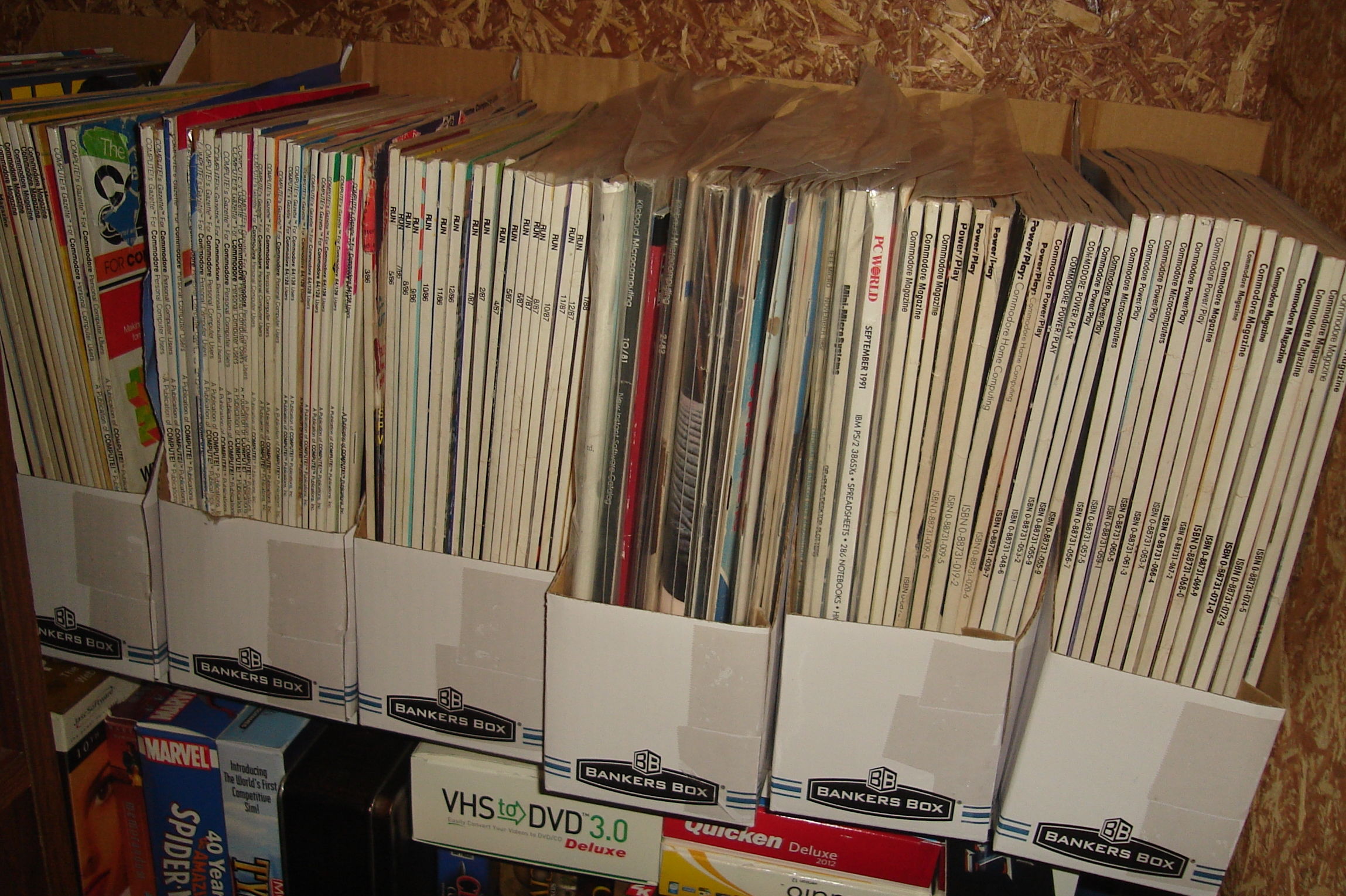 Old computer magazines