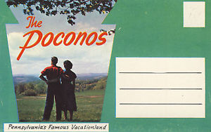 A collectible Poconos card for my son