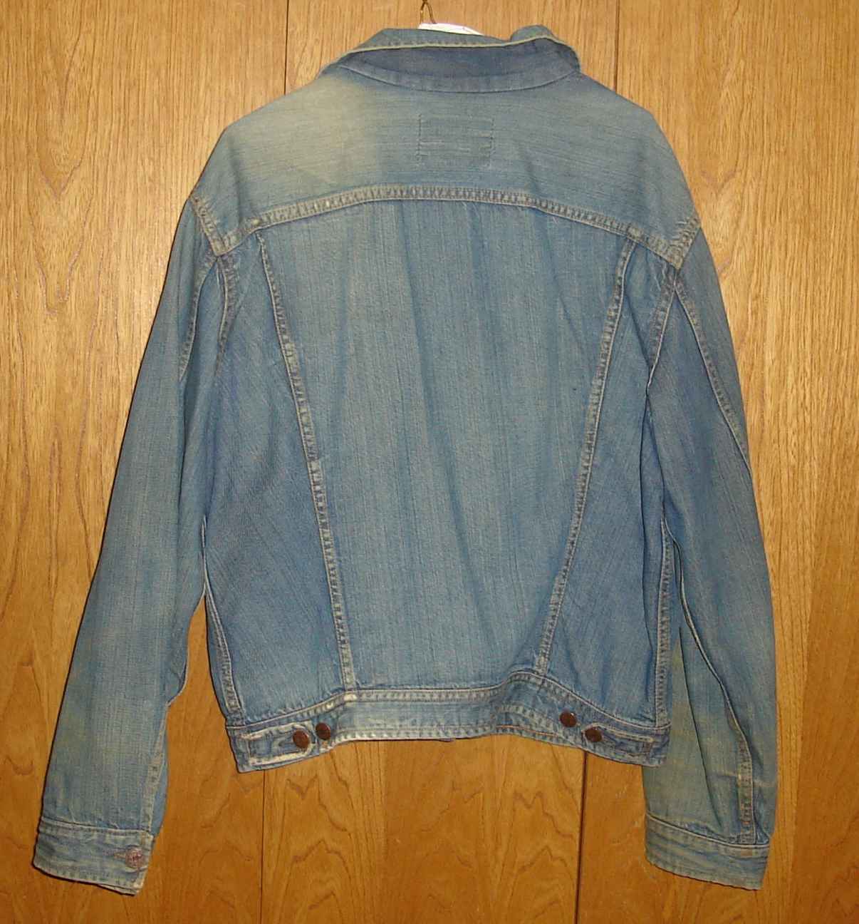 My grandfather's jacket back view